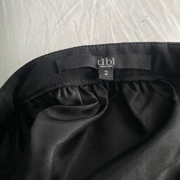 Tibi Silk Mini Skirt with Leather Waistband (+ BOGO SALE!) - Picture 12 of 16